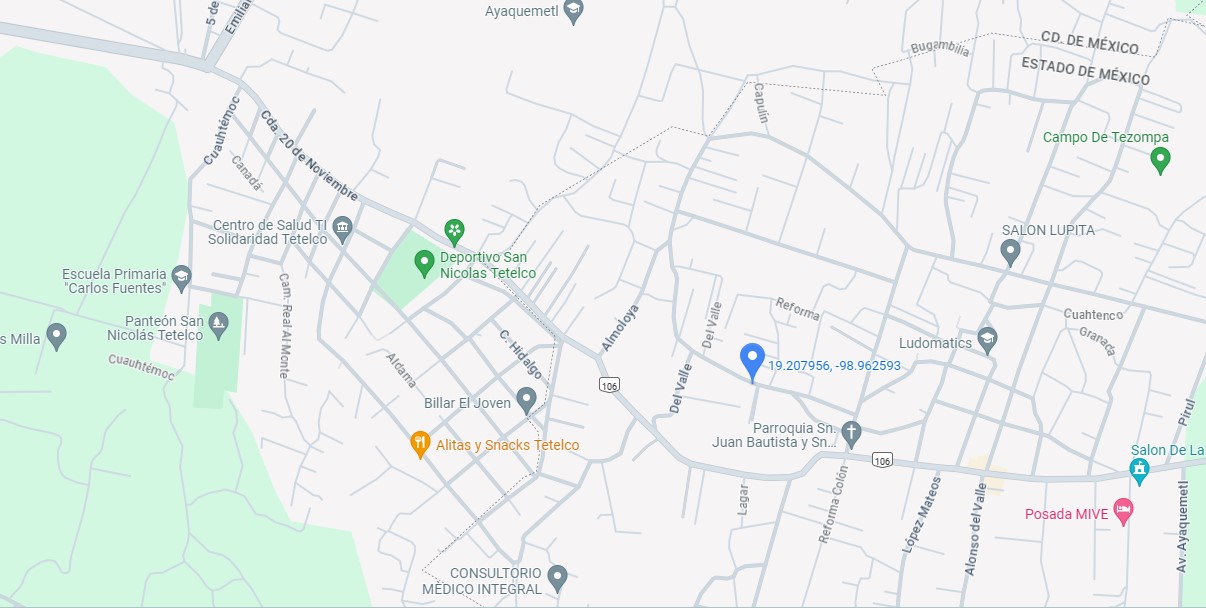 Mapa de ubicación